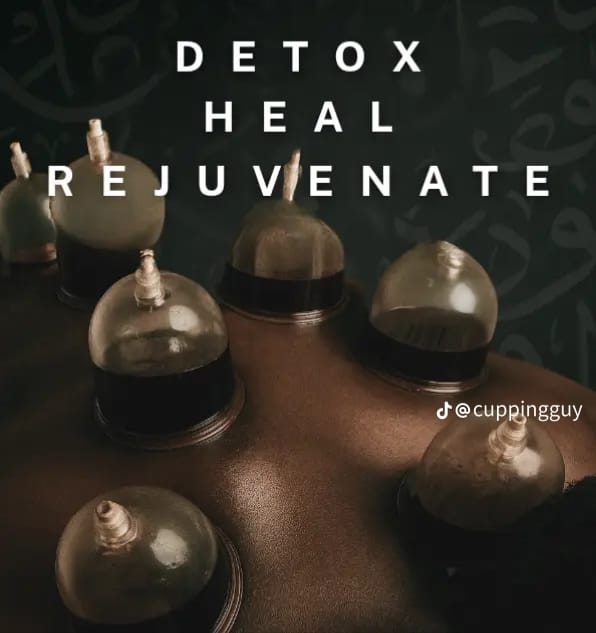 Detox, heal, rejuvenate with cupping
